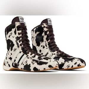 Adidas Rasant Mid Cow Print Shoes